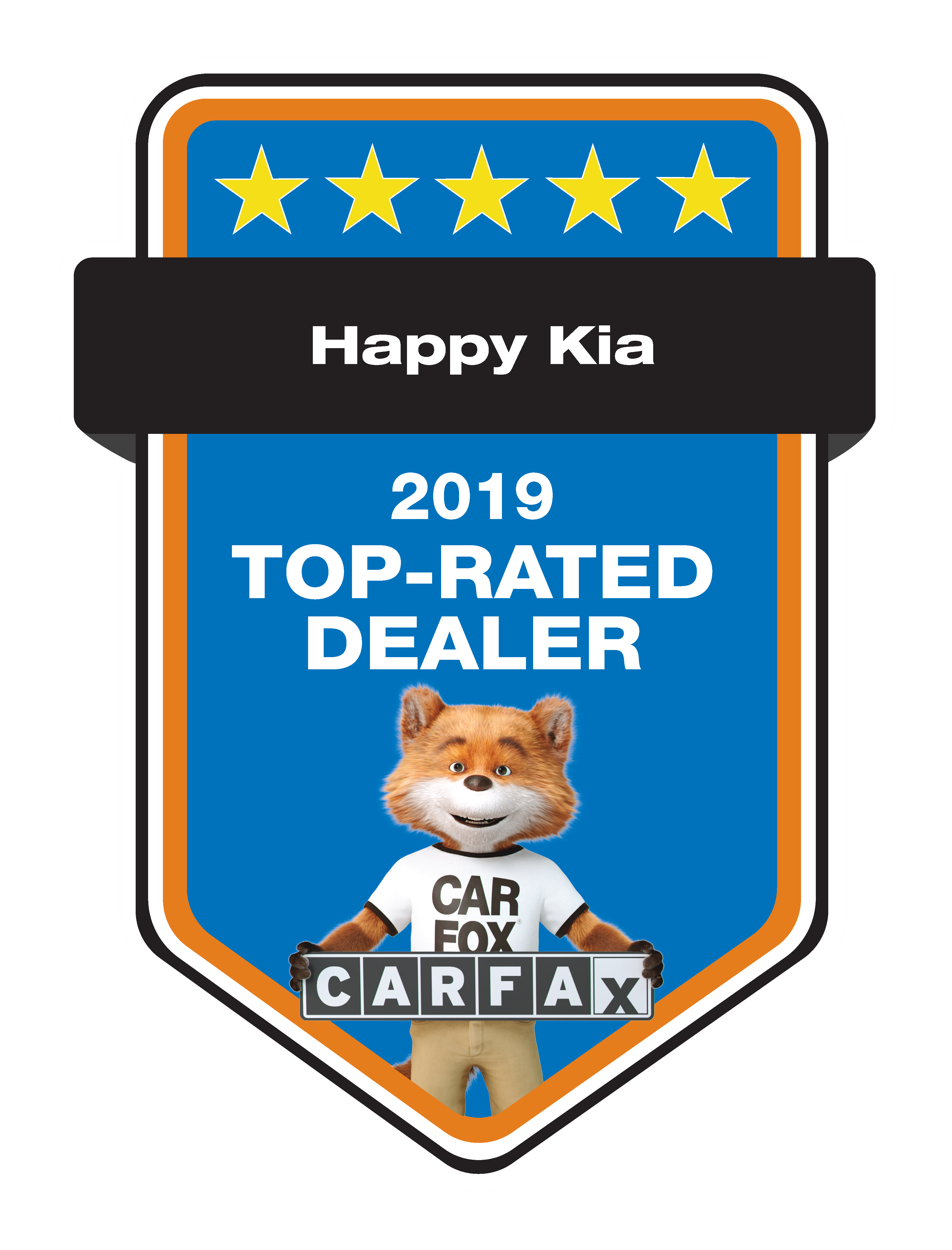 Happy Kia CARFAX Dealer Badge